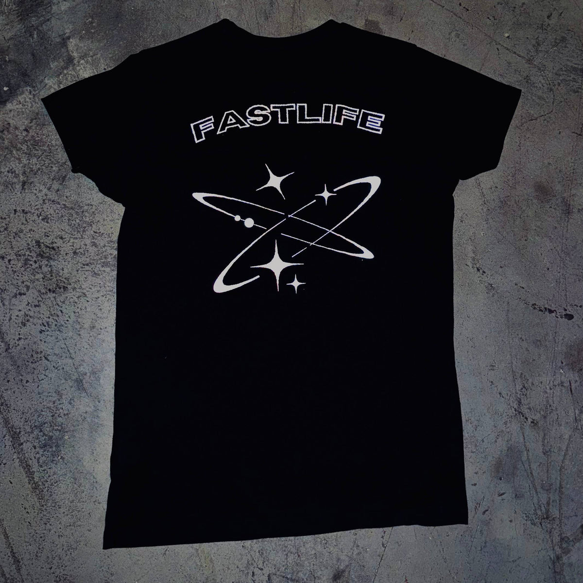 FASTLIFE™ | Black T-Shirt Purple ED.