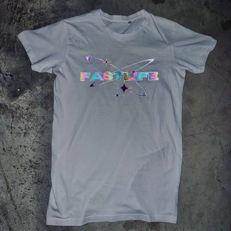FASTLIFE™ | White T-Shirt Purple ED.